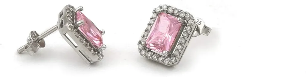 Set varëse dhe vathë argjendi, ngjyrë rozë, Jumeon, 11567PEMBE - 3