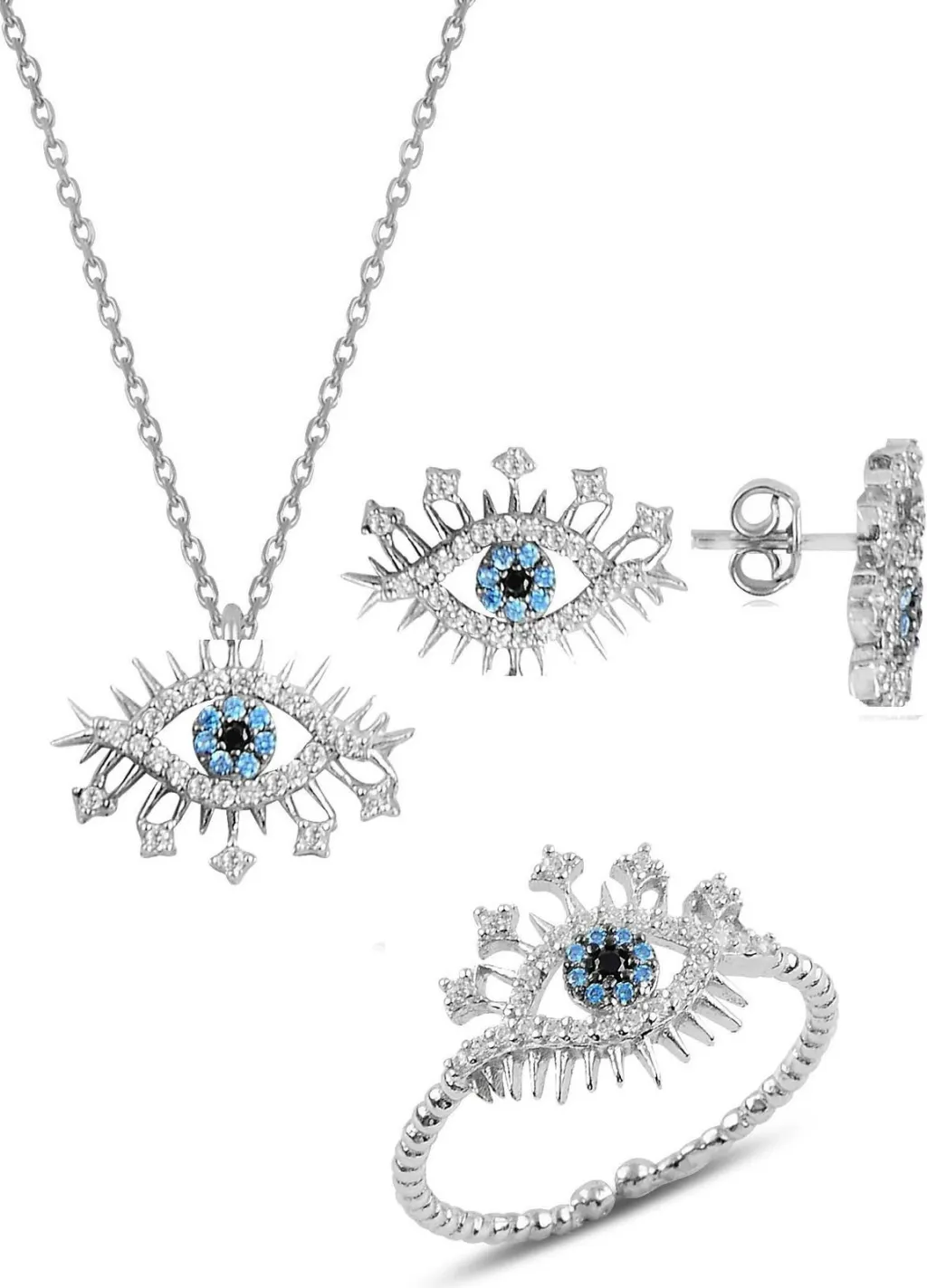 Set varëse, unazë dhe vathë argjendi, Jumeon, 10596ROD - 1