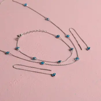 Set varëse, byzylyk dhe vathë argjendi, Jumeon, 10614ROD