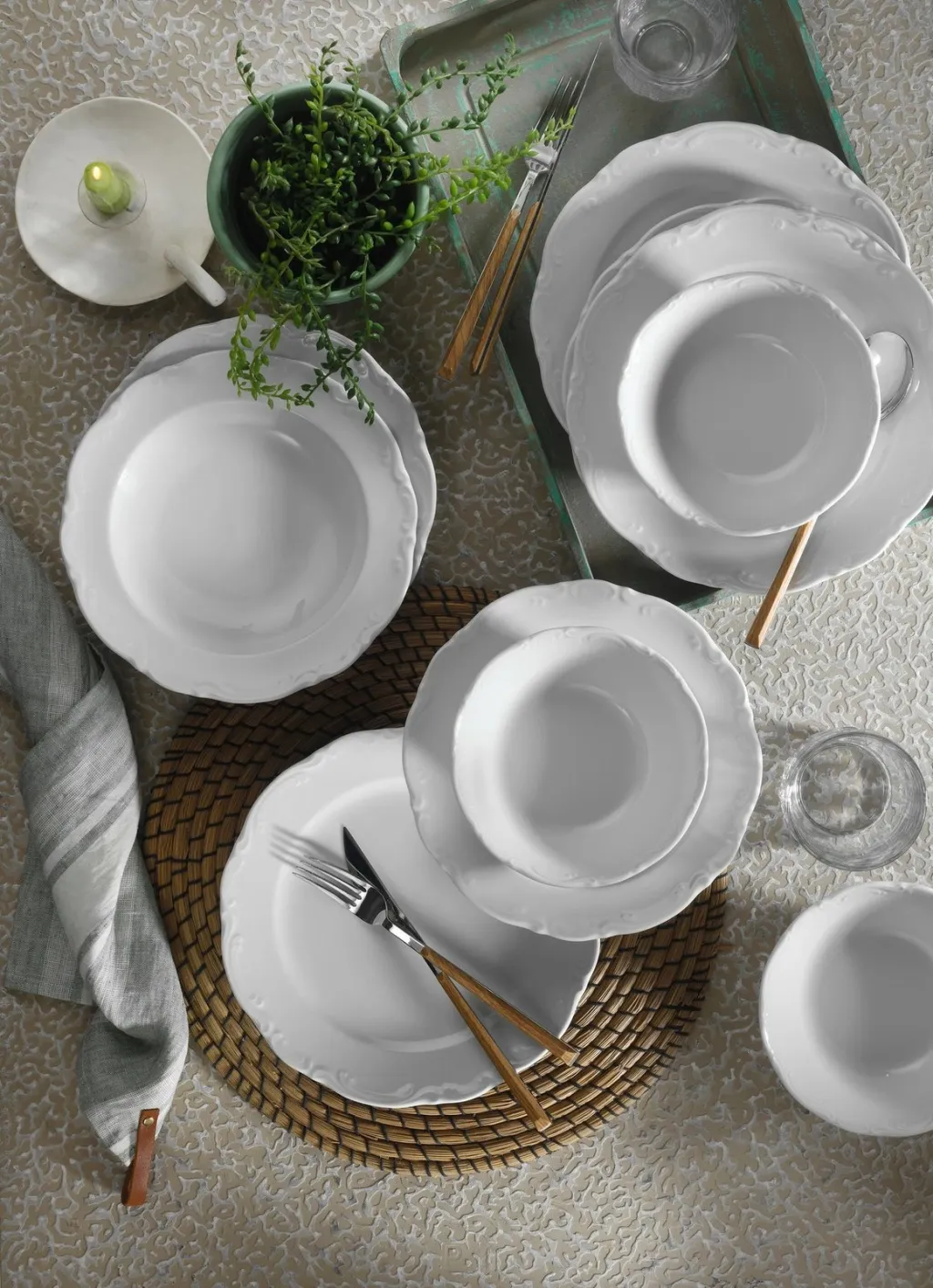 Set darke 18 pjese, Hermia, SM18Y400 - 1
