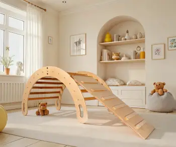Set ngjitës Pikler, Skye Decor, ngjyrë lisi, BLTYZ-AKTV066