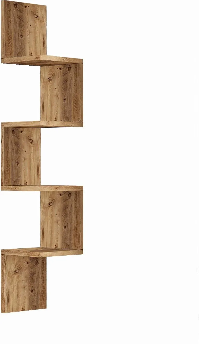Raft muri Skye Decor, ngjyrë Atlantic Pine, Wl9-A - 5