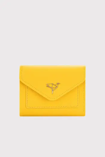 Portofol për gra, Zoozie Bags, ngjyrë e verdhë