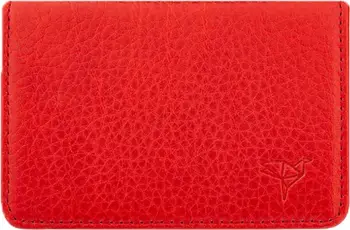 Portofol unisex Zoozie Bags, magnet, i kuq