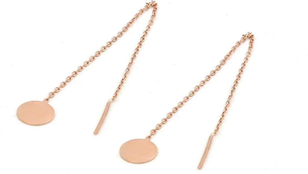 Vathë argjendi ngjyrë rozë gold, Jumeon, 10686ROS - 3