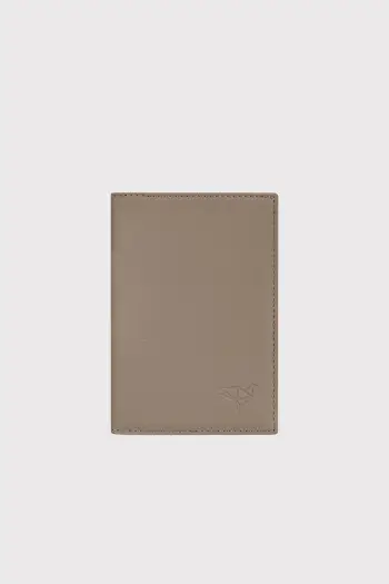 Portofol unisex Zoozie Bags, ngjyrë bezhë, Passcase