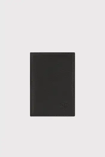 Portofol unisex Zoozie Bags, ngjyrë kafe, Passcase