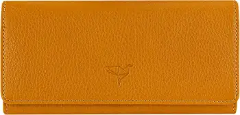 Portofol për gra, ngjyrë mustard, Zoozie Bags, Angel