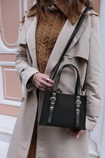 Çantë tote Zoozie, e zezë, 267
