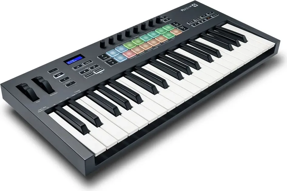 Tastierë MIDI novation FLkey 37, 37 taste, për FL Studio, e zezë - 3