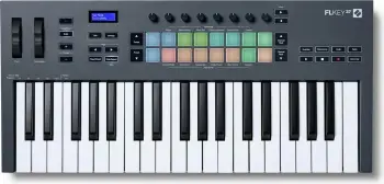 Tastierë MIDI novation FLkey 37, 37 taste, për FL Studio, e zezë