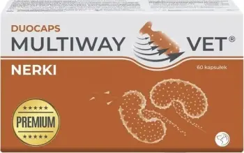 Kapsula JM Sante Multiway Vet Duocaps Osteo për veshkat, për qen dhe mace, 60 copë