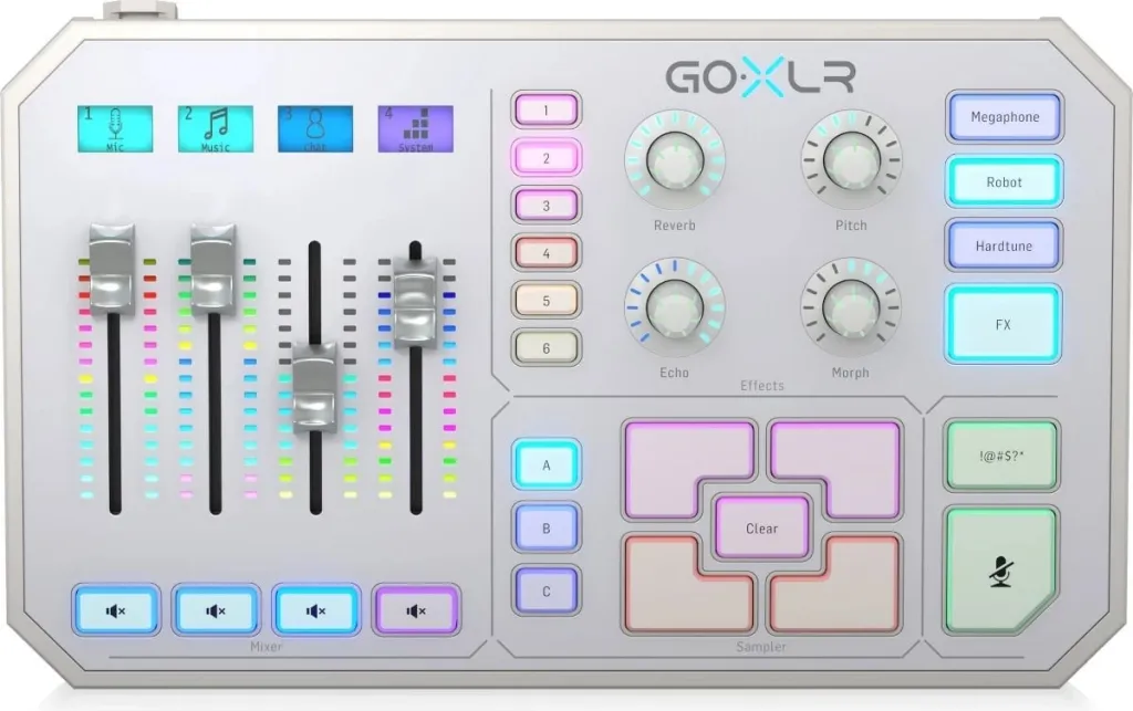Mikser audio USB TC Helicon GO XLR, i bardhë - 1