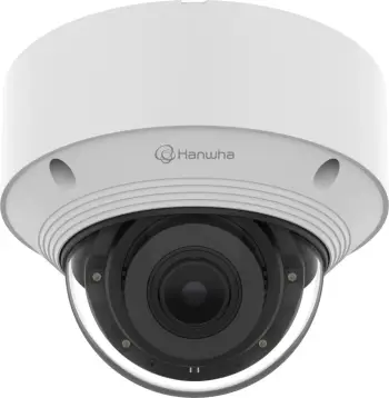 Kamerë sigurie IP Hanwha QNV-C8083R, Dome, 5 MP, e bardhë