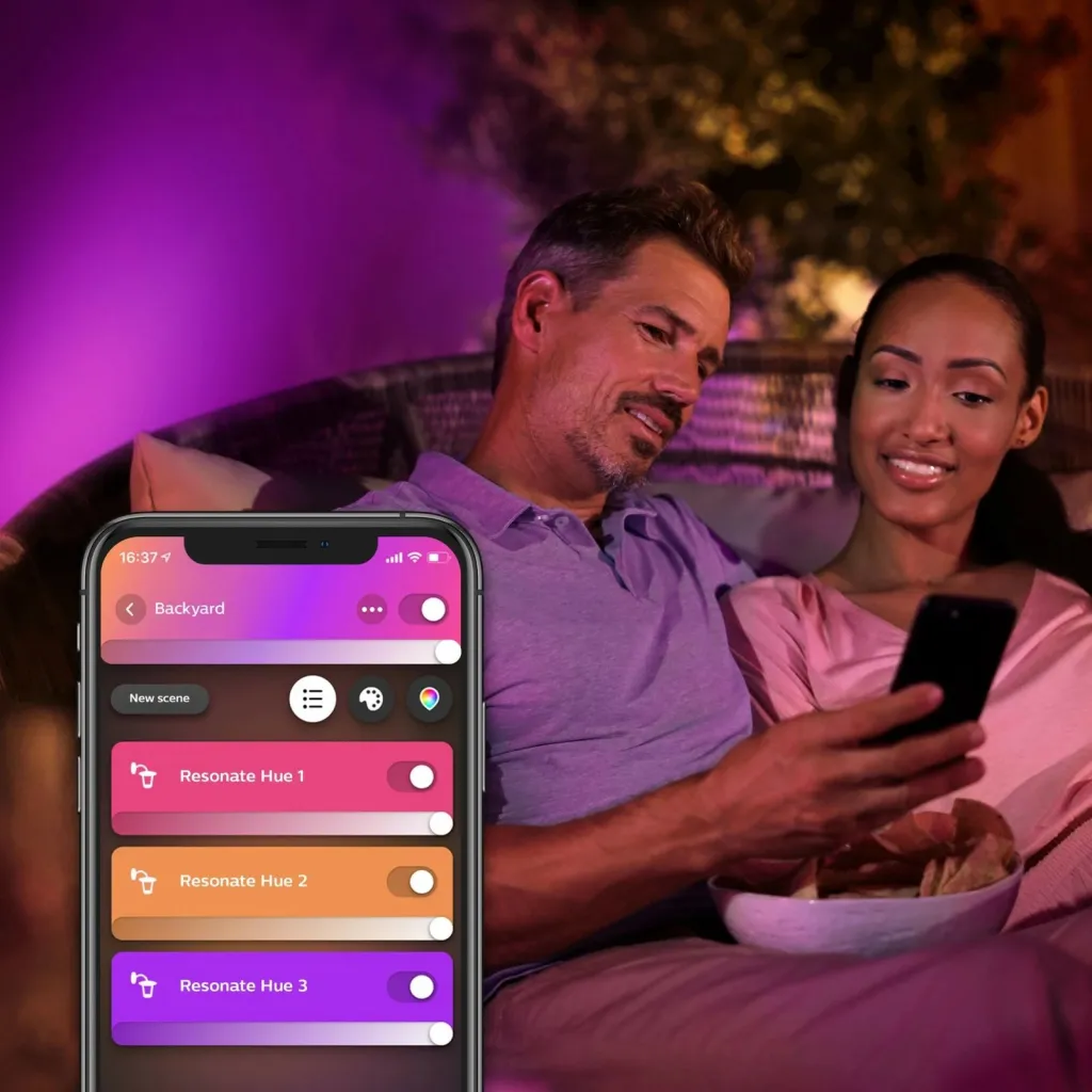 Llambë muri Philips Hue Resonate 17464/47/P7 - 9