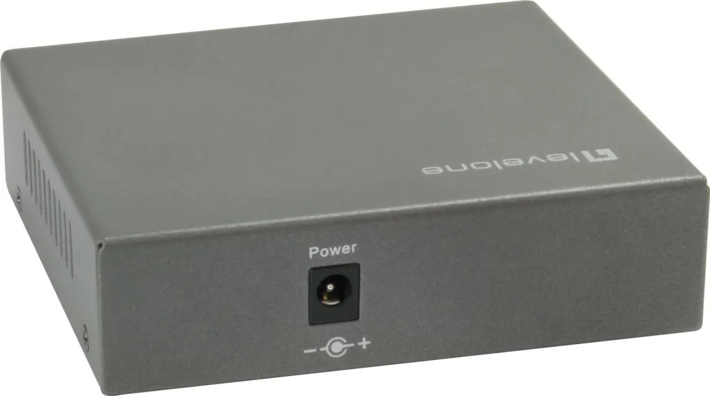 Switch LevelOne GEP-0523, 5 porta, Gigabit, PoE, 60W, i zi - 2