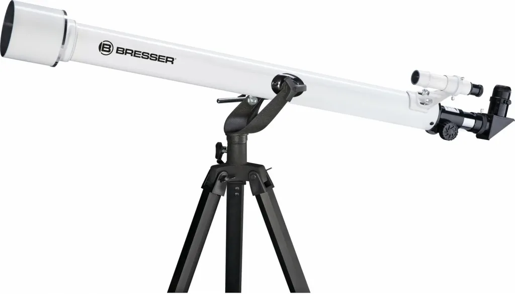 Teleskop Bresser CLASSIC 60/900 AZ Refractor, zmadhim 338x, i bardhë e zi - 2