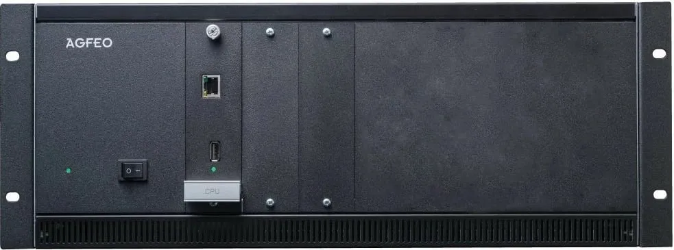 Sistem telefoni AGFEO ES 730 IT plus, rackmount, i zi - 1