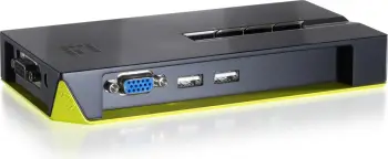 KVM switch LevelOne KVM-0422, 4 porta USB VGA, 2048x1536, zi gjelbër