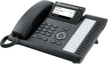Telefon IP Unify OpenScape CP400, 1000 kontakte, 16 taste, Linux, i zi
