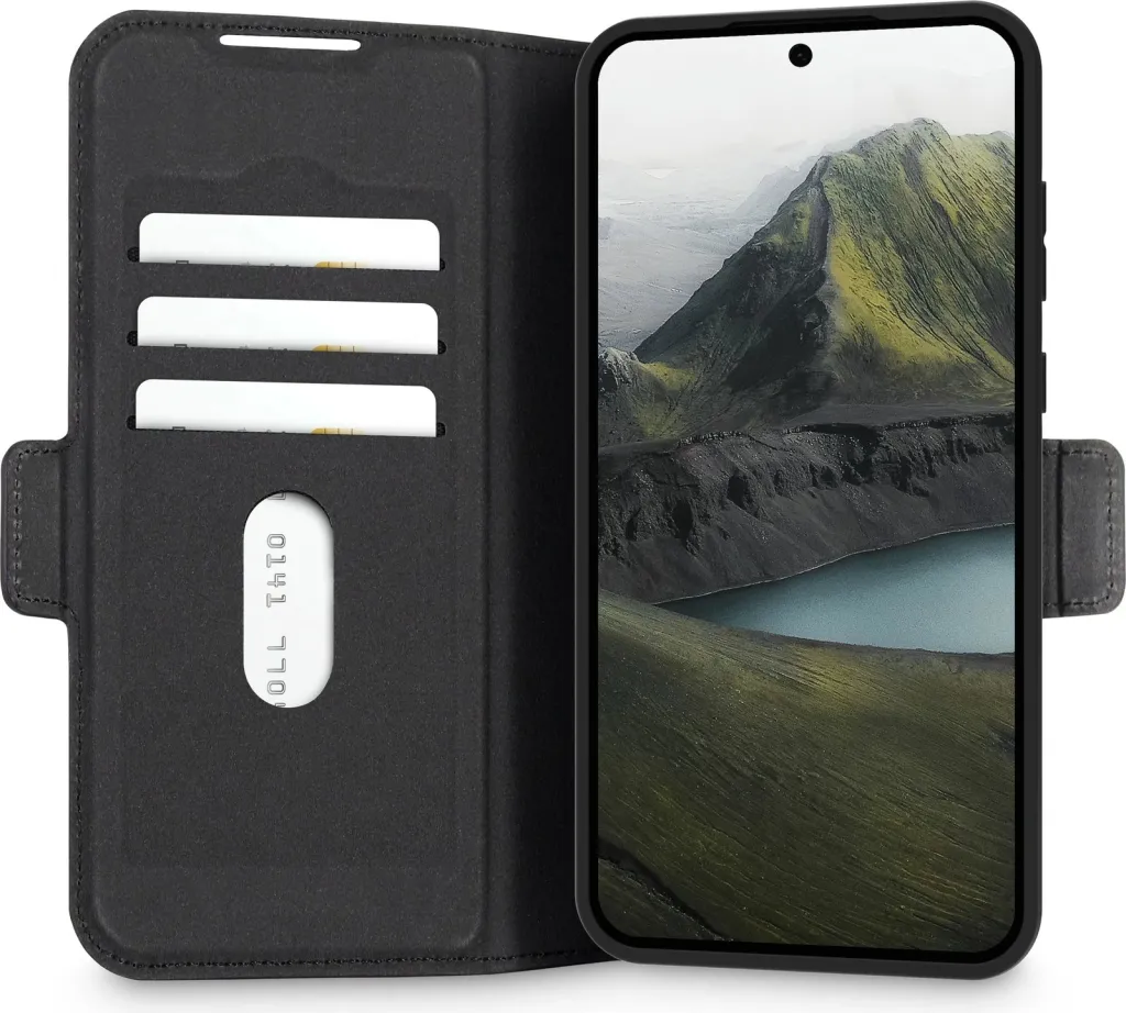 Mbështjellës dbramante1928 Bergen Pro Galaxy S25+, i zi - 2