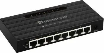 Switch LevelOne GEU-0821, 8 porta, Gigabit Ethernet, Managed, i zi