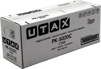 Toner, Utax, PK-5020C (1T02YJCUT0), rendiment rreth 5,000 faqe, Cyan