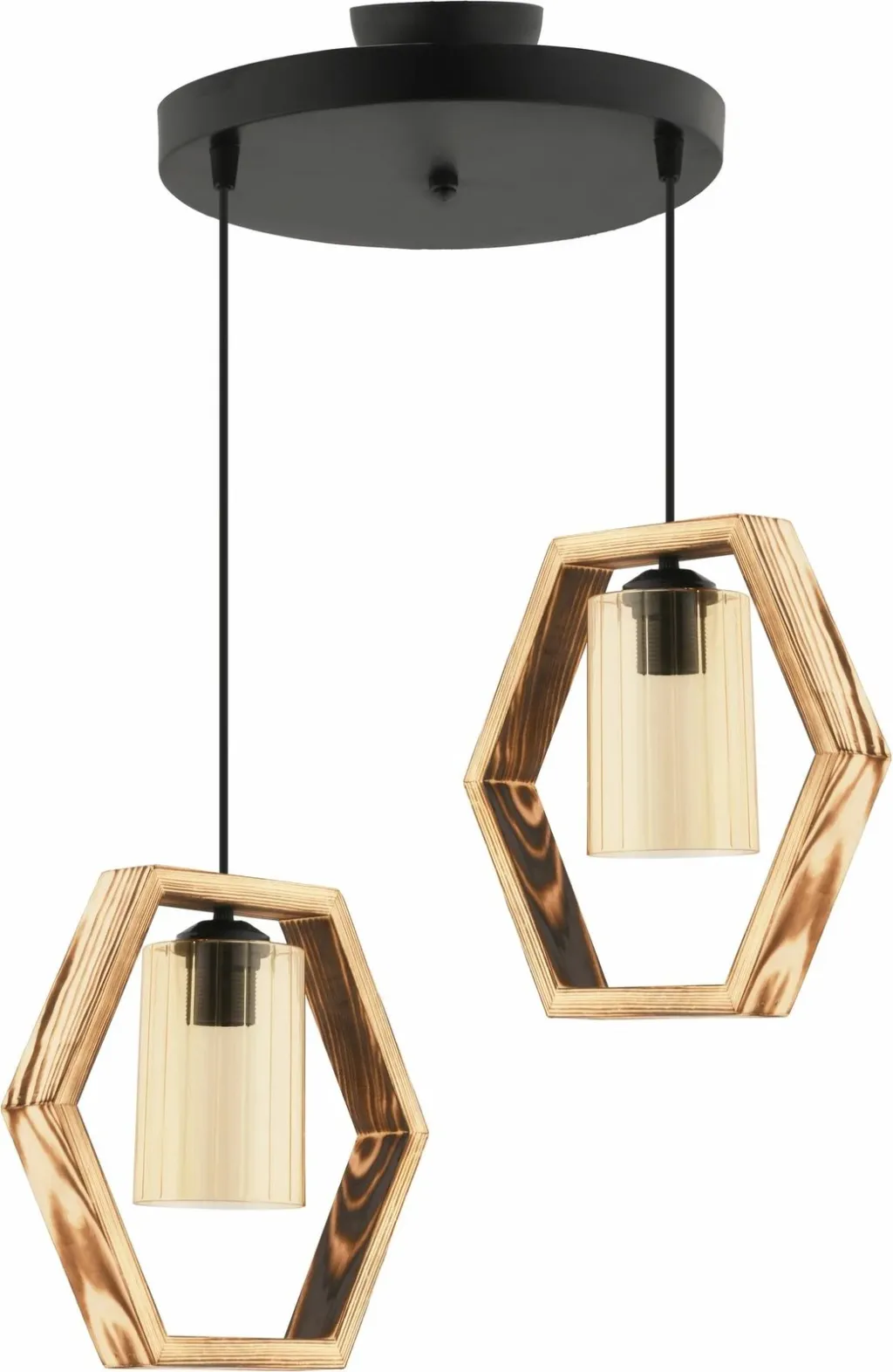 Llambë tavani Opviq, Hexagon Double B, xham - 2