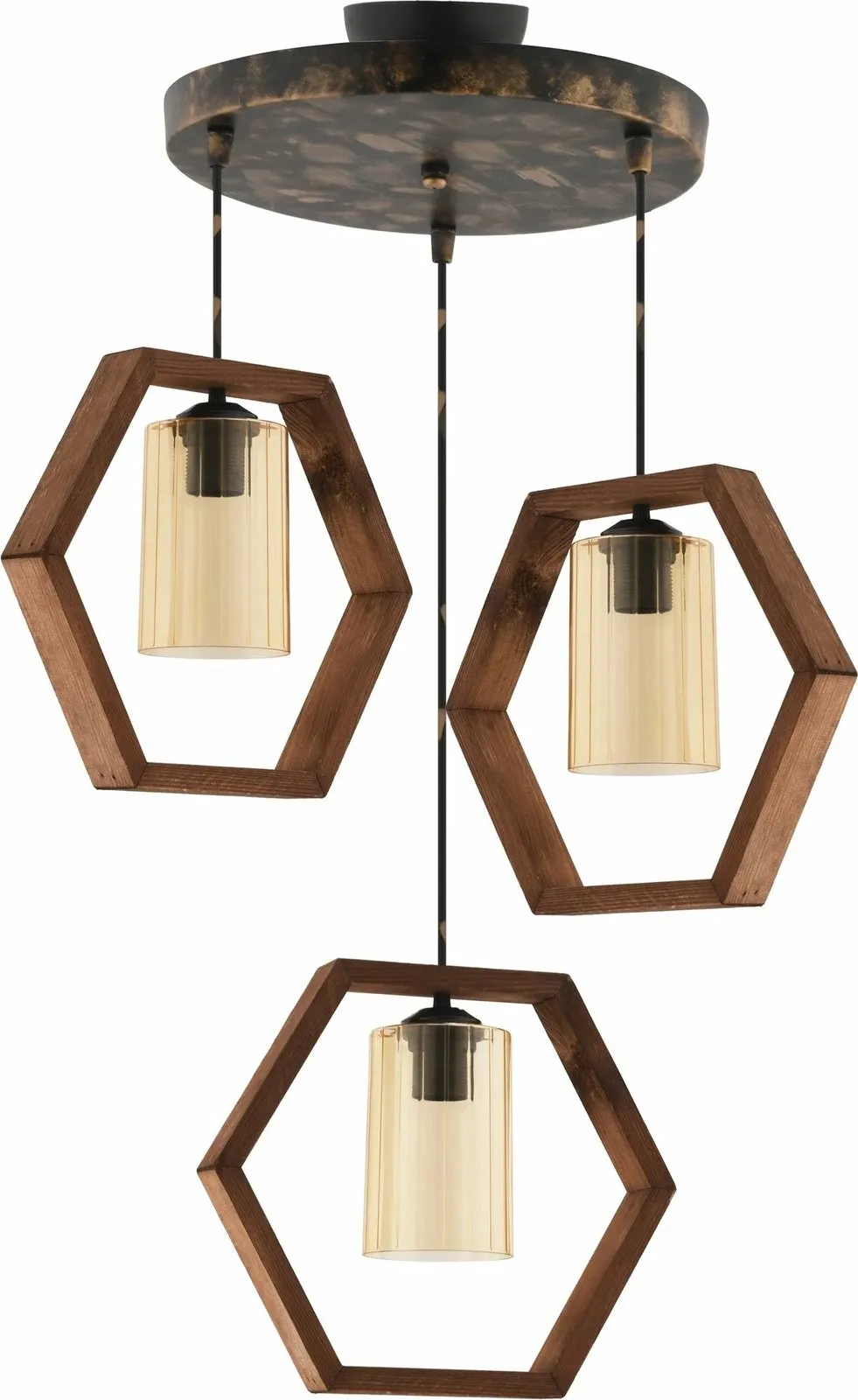Llambadar Opviq, Hexagon Triple, xhami i errët - 2