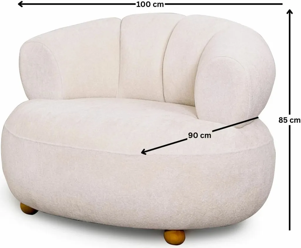 Karrige Wing Roma, e bardhë, Atelier del Sofa - 5