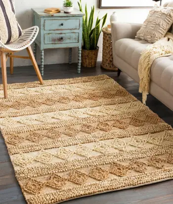 Qilim jute natyral, Conceptum Hypnose, 90x150cm, 00025A