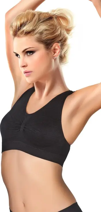 Bustier i zi pa shtresa, Jumeon, 237-001700