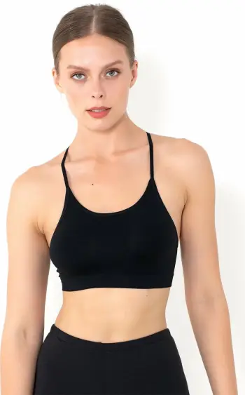 Bustier i zi Jumeon, 237-002200, për femra