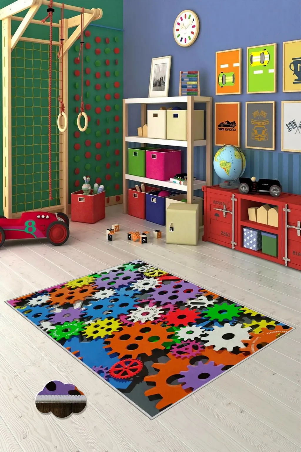 Qilim multingjyrësh Conceptum Hypnose, 50x80cm, WOOKECE143 - 1