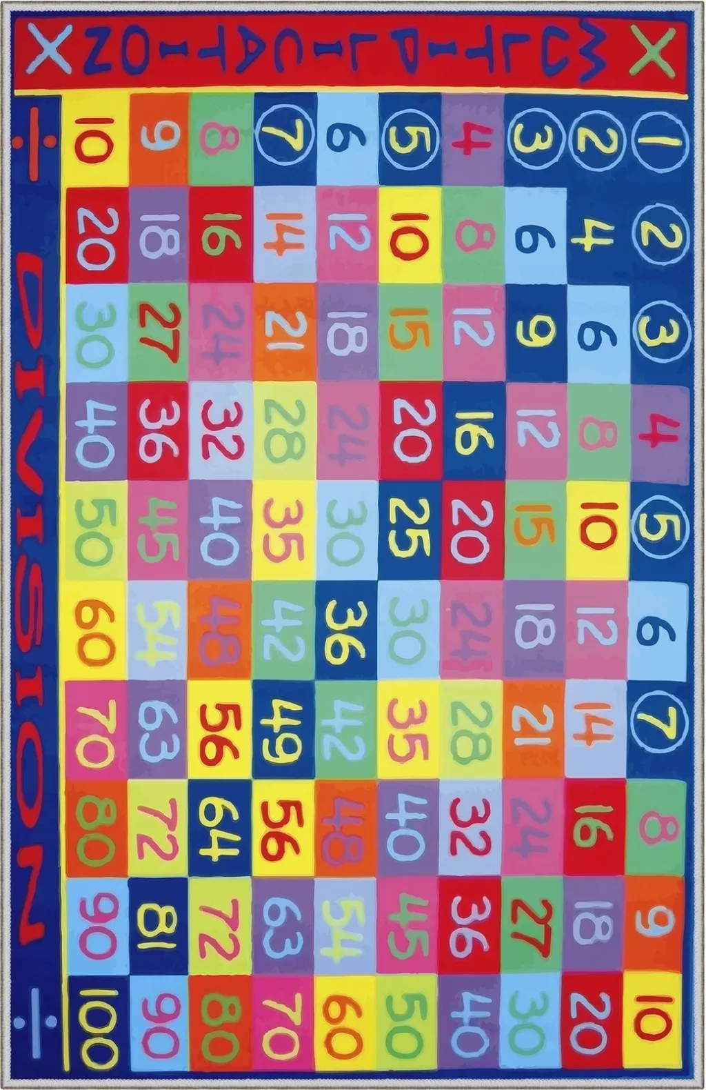Qilim shumëngjyrësh (50x80), Conceptum Hypnose, WOOKECE149 - 7