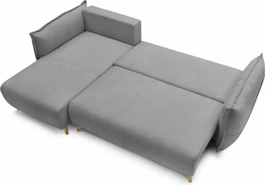 Kënd-sofë krevati Atelier del Sofa, gri, Puffy - 7