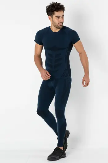 Bluzë sportive për meshkuj, Jumeon, 001-001356003, ngjyrë e kaltër e errët, L/XL