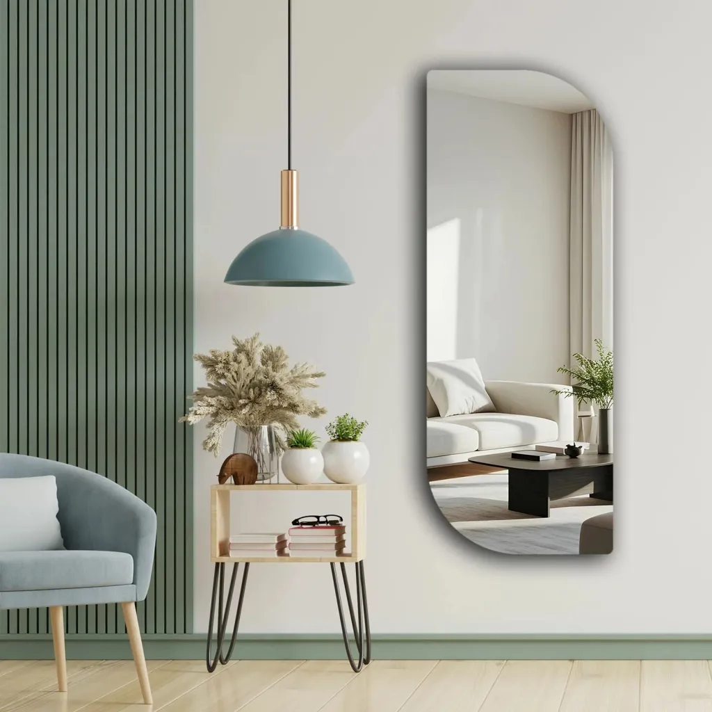 Pasqyrë Skye Decor, 52135Ayna-005, shumëngjyrëshe, 52x135cm - 1