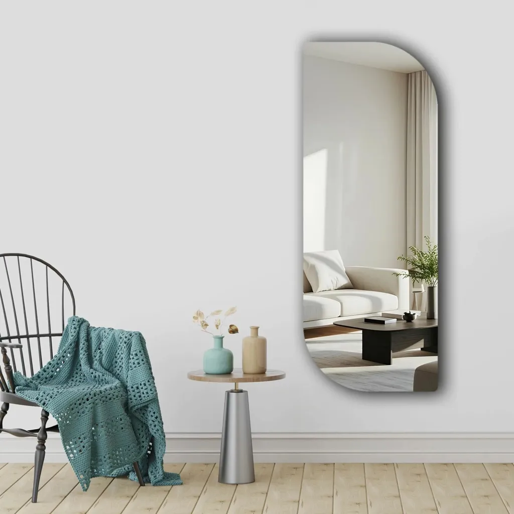 Pasqyrë Skye Decor, 52135Ayna-005, shumëngjyrëshe, 52x135cm - 2