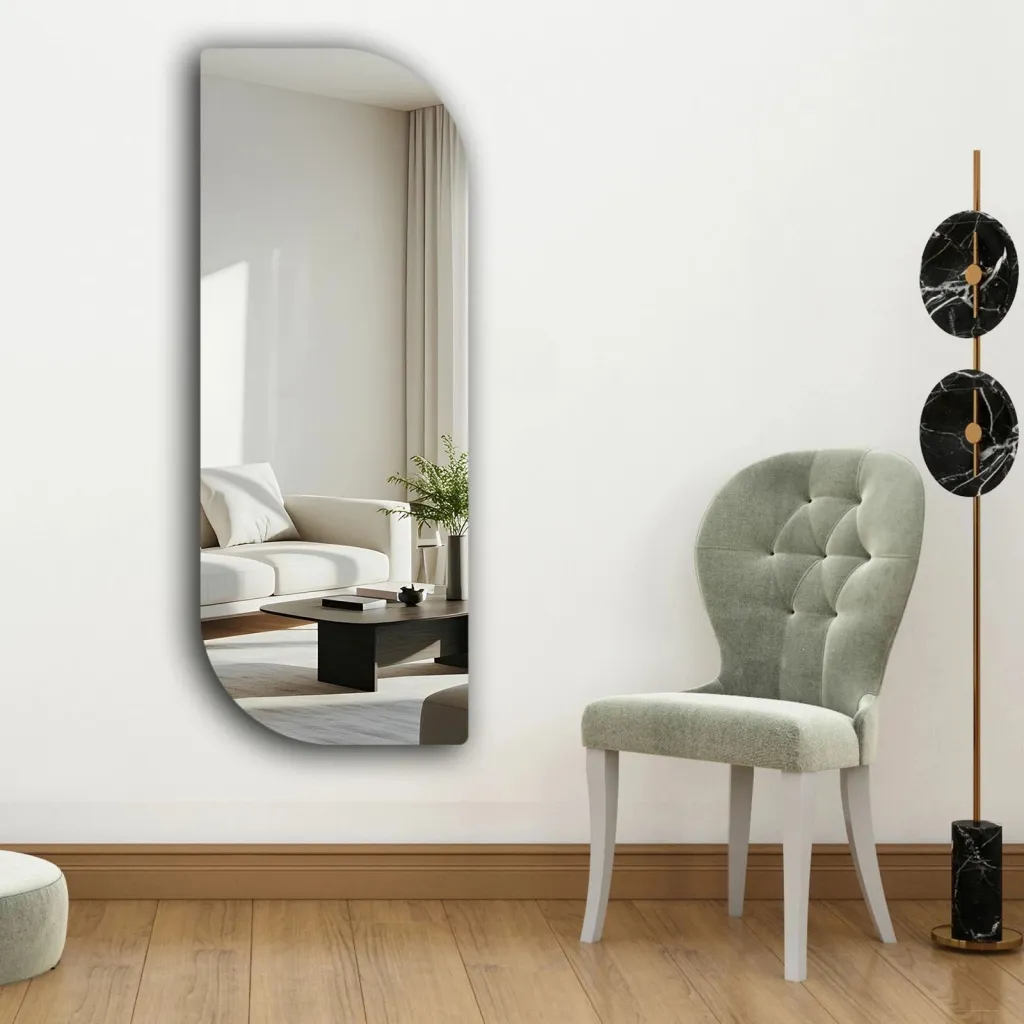 Pasqyrë Skye Decor, 52135Ayna-005, shumëngjyrëshe, 52x135cm - 4