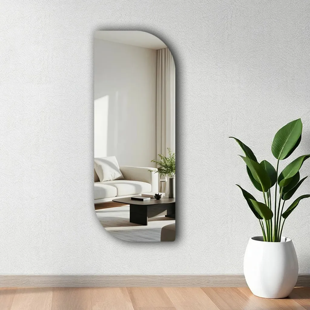 Pasqyrë Skye Decor, 52135Ayna-005, shumëngjyrëshe, 52x135cm - 5