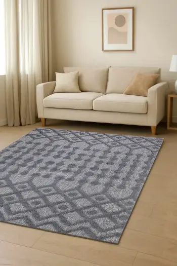 Qilim për korridor, ngjyrë antracit, 80x150cm, Conceptum Hypnose 58388A
