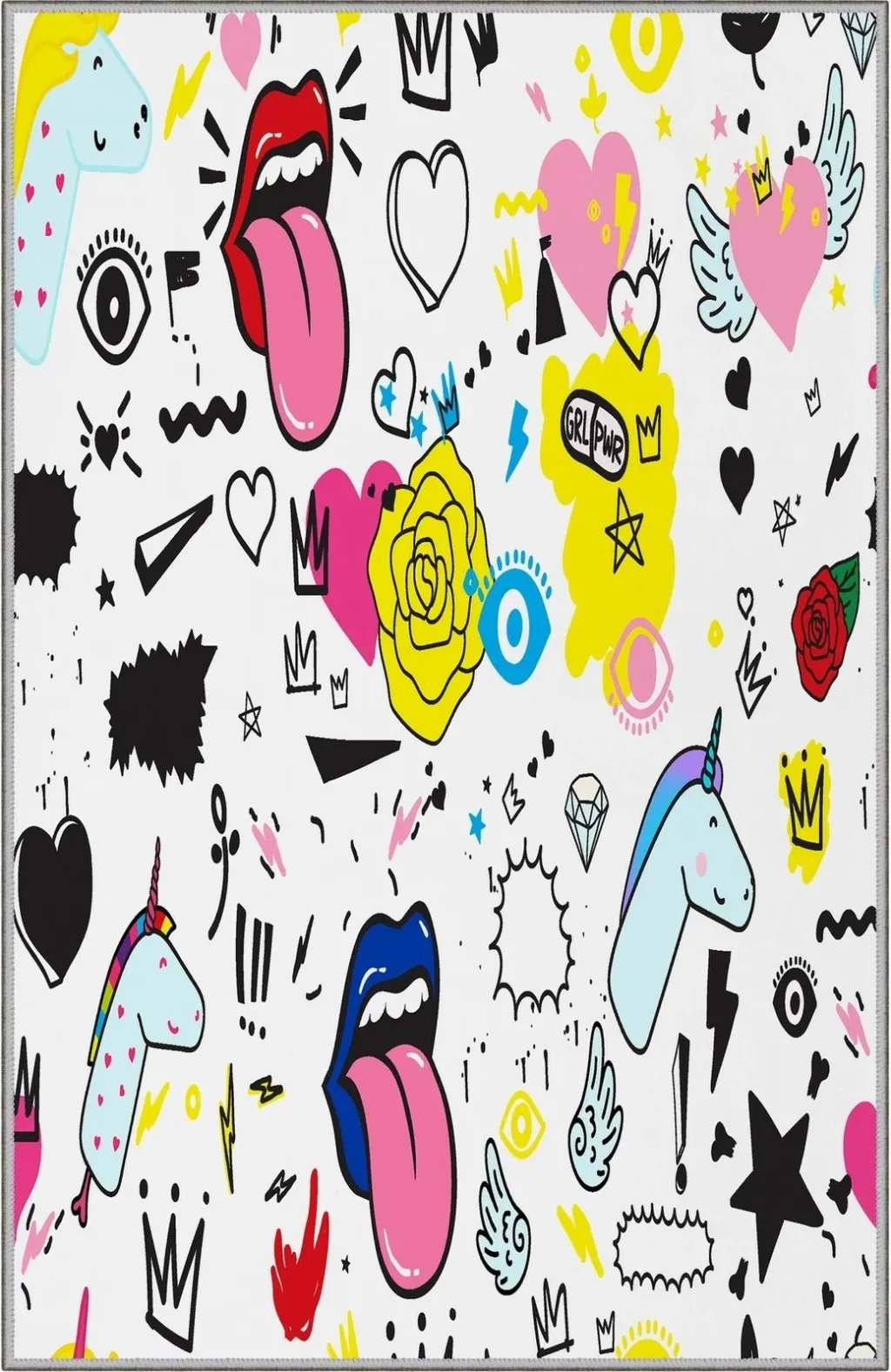 Qilim për korridor, shumëngjyrësh, Conceptum Hypnose, HMNT193, 80x150cm - 7