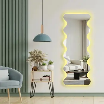 Pasqyrë me ndriçim LED, Skye Decor, 52135Ledayna-006