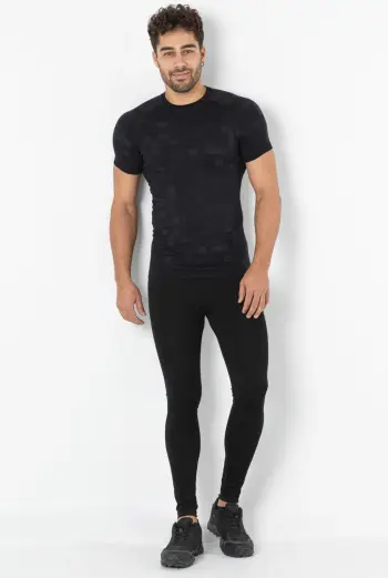 Bluzë sportive për meshkuj, Jumeon, 001-001358005, e zezë, gri