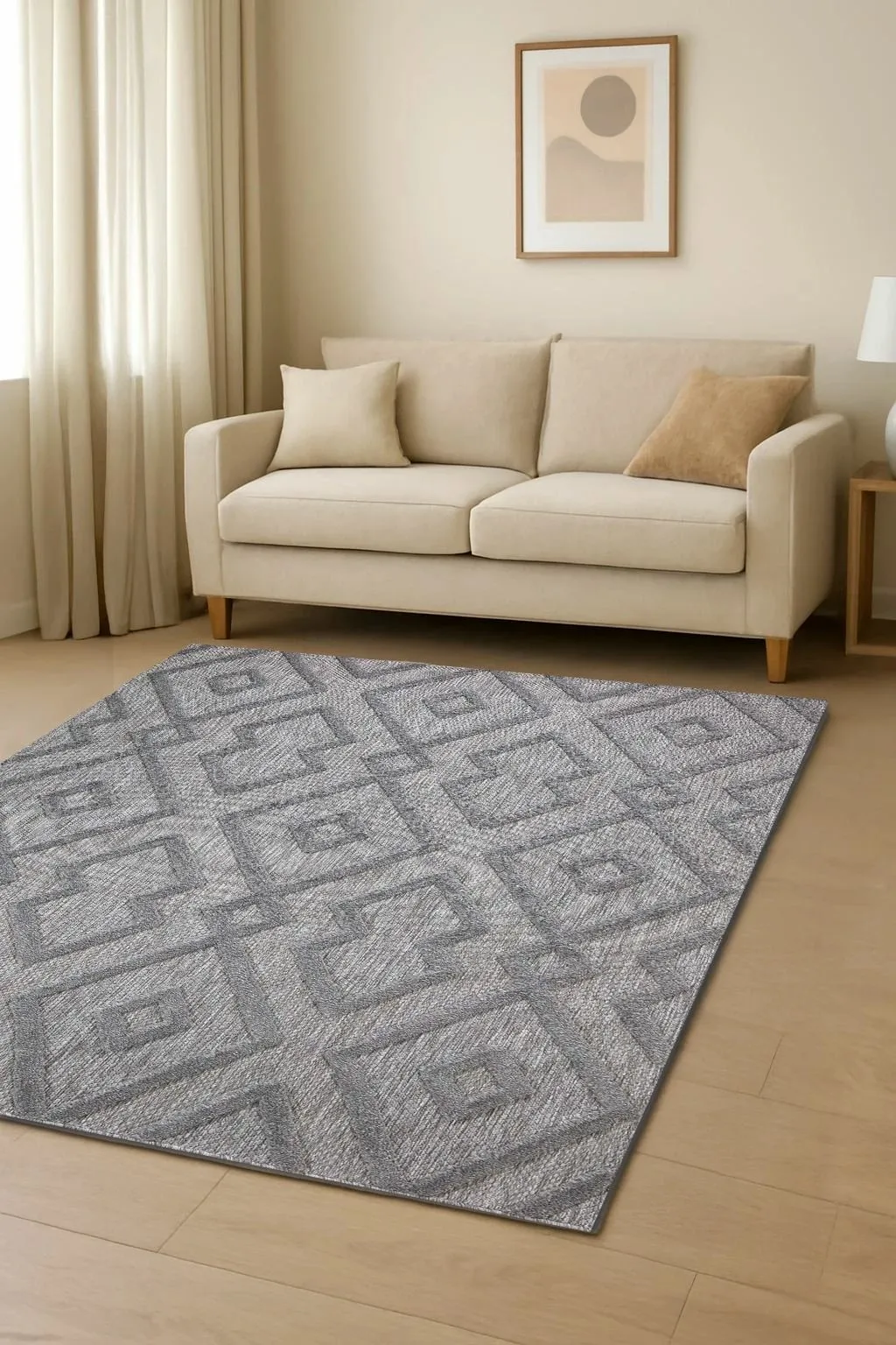 Qilim gri 120x180cm Conceptum Hypnose 58594A - 1