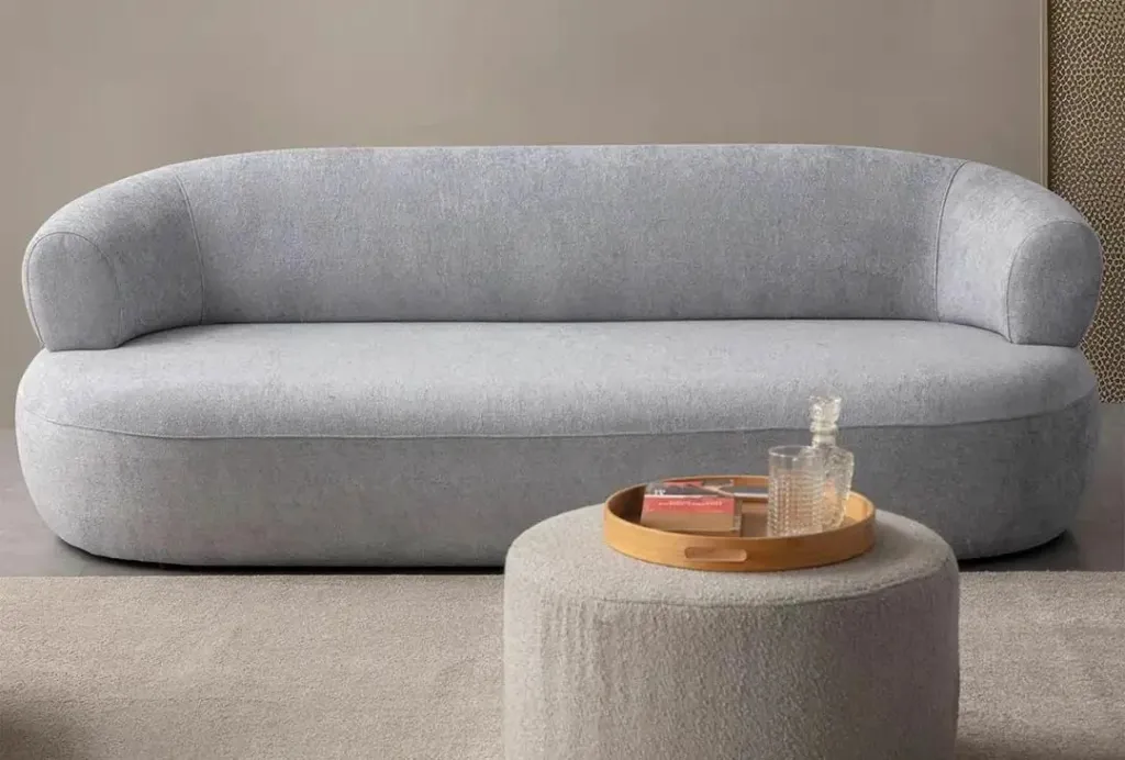Divan treshe Atelier del Sofa, ngjyrë gri, Roma - 2
