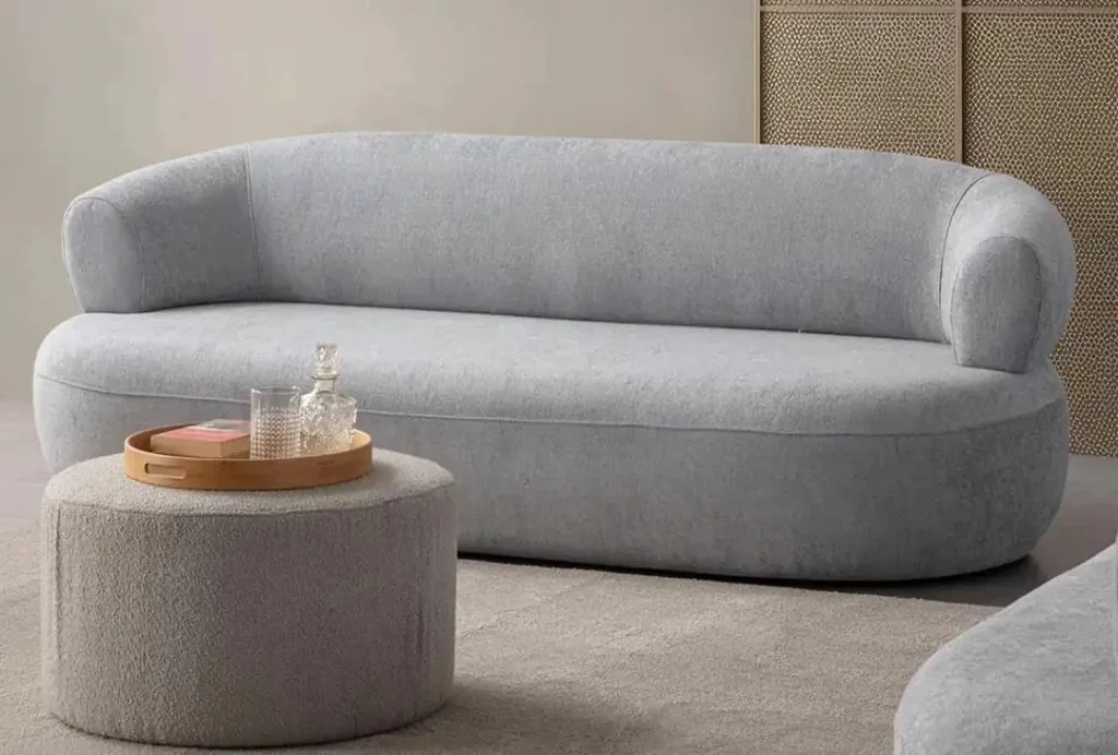 Divan treshe Atelier del Sofa, ngjyrë gri, Roma - 4