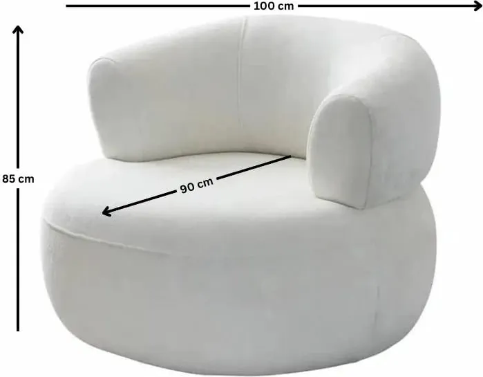 Karrige Wing Roma, e bardhë, Atelier del Sofa - 8