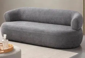 Divan treshe Atelier del Sofa, Roma, ngjyrë gri e errët